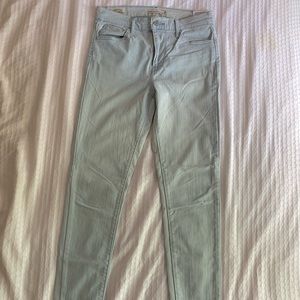 Levi’s 720 skinny jean, light blue wash, high waist